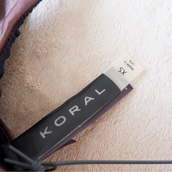 KORAL Dare Sports Bra in Chocolate - Picture 3 of 7